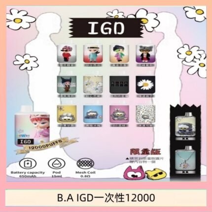 B.A IGD12000口 電子煙